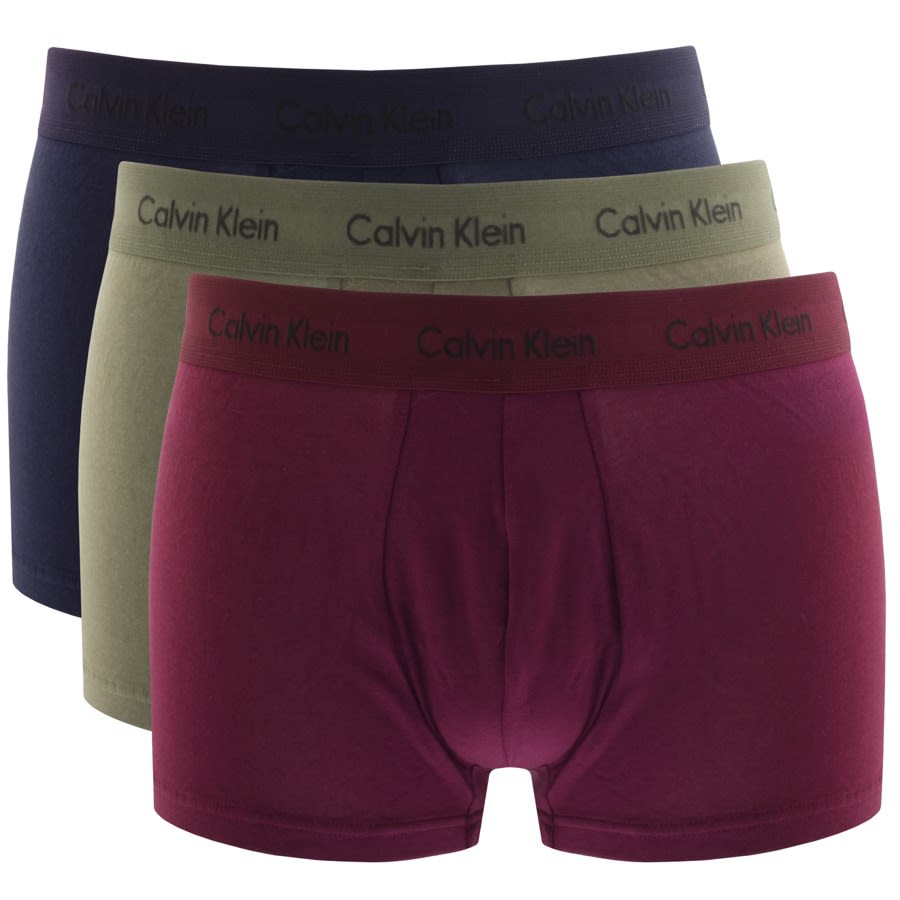 Alternative Image for ProductCalvin Klein Underwear 3 Pack Trunks Navy1